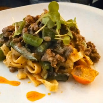 Prubechu - A la carte: Tinaktak (coconut braised beef, hand made pasta. $16) - 4.5 stars (Thurs dinner 2014-06-05) - Guamanian Near Me - San Francisco, California