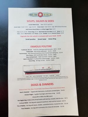 Menu photo 3 White Star Diner Winnipeg, MB Menu photo 3 White Star Diner Winnipeg, MB