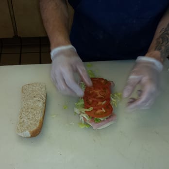 Jersey Mike's Subs - Paul making my sandwich - Sandwiches Near Me - Tarzana, California Jersey Mike's Subs - Paul making my sandwich - Sandwiches Near Me - Tarzana, California