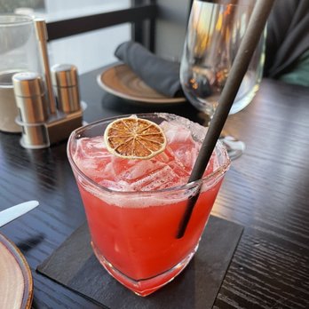 West Restaurant & Lounge - Virgin strawberry margarita - New American Near Me - Los Angeles, California