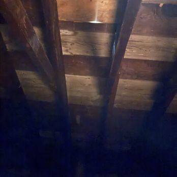 Best Roof Contracting - hole in roof shows sunlight in attic - Roofing Near Me - Staten Island, New York