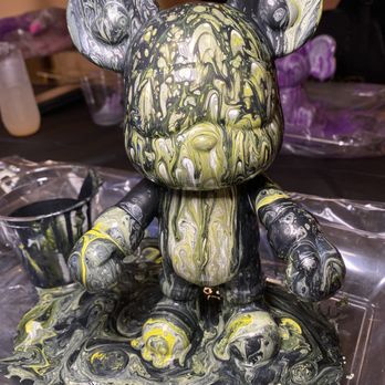 Seven Layer - Fluid Art Sculpture - Art Classes Near Me - Fort Lauderdale, Florida Seven Layer - Fluid Art Sculpture - Art Classes Near Me - Fort Lauderdale, Florida
