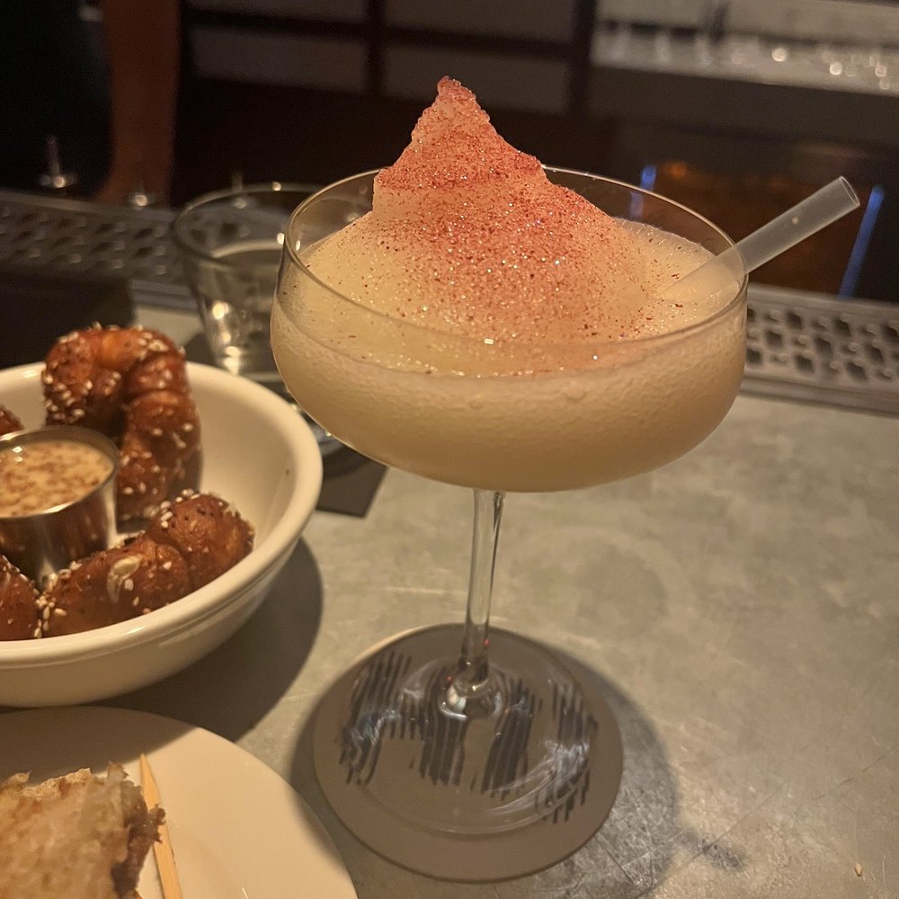 Silver Lyan - Pretzel bites and gin slushee - Cocktail Bars Near Me - Washington, DC, District of Columbia Silver Lyan - Pretzel bites and gin slushee - Cocktail Bars Near Me - Washington, DC, District of Columbia