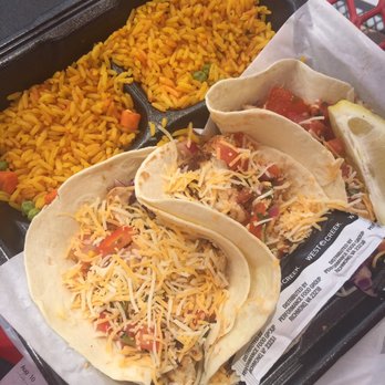 Bar Harbor Seafood - Blackened Mahi Tacos with rice - Seafood Near Me - Orlando, Florida Bar Harbor Seafood - Blackened Mahi Tacos with rice - Seafood Near Me - Orlando, Florida