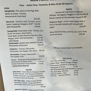 Nonna’s Osteria Restaurant - Dinner menu - Italian Near Me - Wasilla, Alaska Nonna’s Osteria Restaurant - Dinner menu - Italian Near Me - Wasilla, Alaska