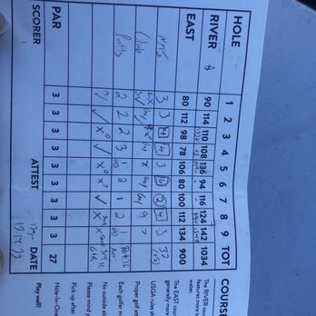 East River 9 - Scorecard (windy day; swing everywhere) - Golf Near Me - Houston, Texas East River 9 - Scorecard (windy day; swing everywhere) - Golf Near Me - Houston, Texas