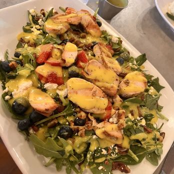 Gella's Diner & Lb Brewing - Berry chicken salad. So refreshing - American Near Me - Hays, Kansas Gella's Diner & Lb Brewing - Berry chicken salad. So refreshing - American Near Me - Hays, Kansas