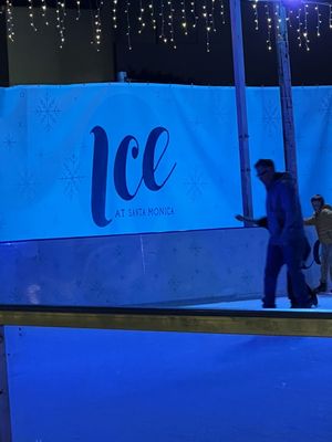 Ice at Santa Monica by null