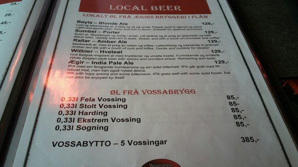 Menu photo 2 Vossevangen Grill & Steakhouse Voss, 12