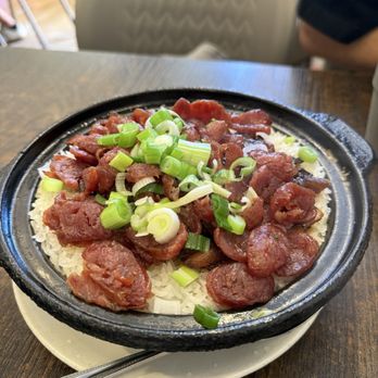 Blue Sky Café - Chinese Sausage Claypot Rice - Chinese Near Me - Belmont, California Blue Sky Café - Chinese Sausage Claypot Rice - Chinese Near Me - Belmont, California
