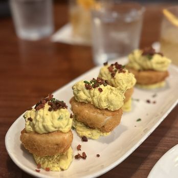 Nick's Laguna Beach - Fried deviled eggs - American Near Me - Laguna Beach, California Nick's Laguna Beach - Fried deviled eggs - American Near Me - Laguna Beach, California