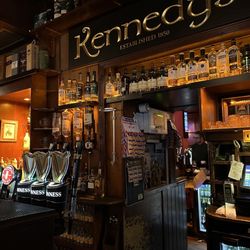 Kennedy's - At bar waiting for seat