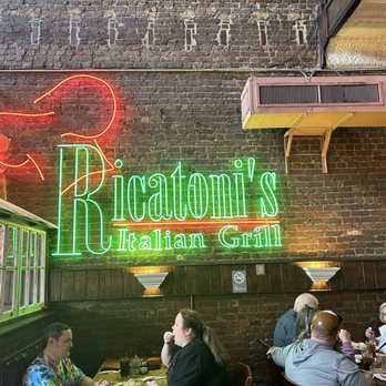 Ricatoni's Italian Grill - Interior sign - Italian Near Me - Florence, Alabama Ricatoni's Italian Grill - Interior sign - Italian Near Me - Florence, Alabama