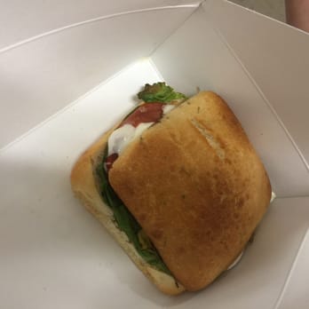 Brew on the Grid - Caprese warmed - awesome! - Coffee & Tea Near Me - Worcester, Massachusetts