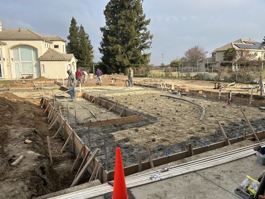 Foundation Of Dreams Construction Logo