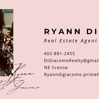 Ryann DiGiacomo - Prime Home Realty - Real Estate Agents Near Me - Omaha, Nebraska Ryann DiGiacomo - Prime Home Realty - Real Estate Agents Near Me - Omaha, Nebraska