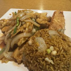 JJ Garden - Mongolian Chicken dinner combo