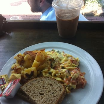 Fido - Salmon scramble and Irish coffee drink - Coffee & Tea Near Me - Nashville, Tennessee