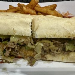 Crumb Gourmet Deli - Philly steak, cheese and fries