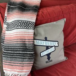 Kelly's Beach Hut - Mayberry By The Sea Custom Pillow