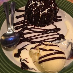 Triple chocolate meltdown