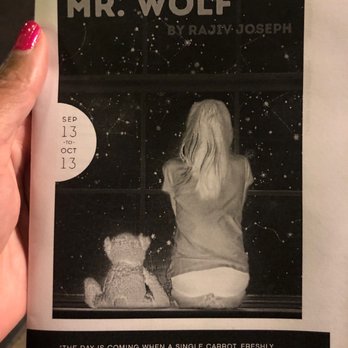 Single Carrot Theatre - Looking forward to tonight's show, Mr Wolf. It's a dramatization of a family's journey once a kidnapped and trafficked child returns home. - Performing Arts Near Me - Baltimore, Maryland Single Carrot Theatre - Looking forward to tonight's show, Mr Wolf. It's a dramatization of a family's journey once a kidnapped and trafficked child returns home. - Performing Arts Near Me - Baltimore, Maryland