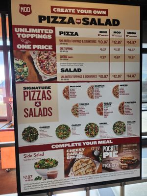 Menu photo 5 MOD Pizza Santa Clara, CA
