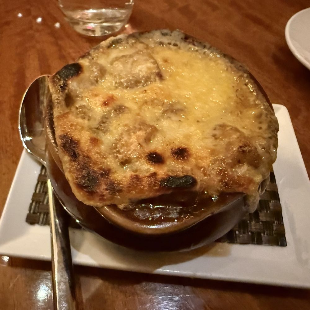 Final Cut Steakhouse - French Onion Soup. Not bad but not exceptional, either. - Steakhouses Near Me - Charles Town, West Virginia Final Cut Steakhouse - French Onion Soup. Not bad but not exceptional, either. - Steakhouses Near Me - Charles Town, West Virginia