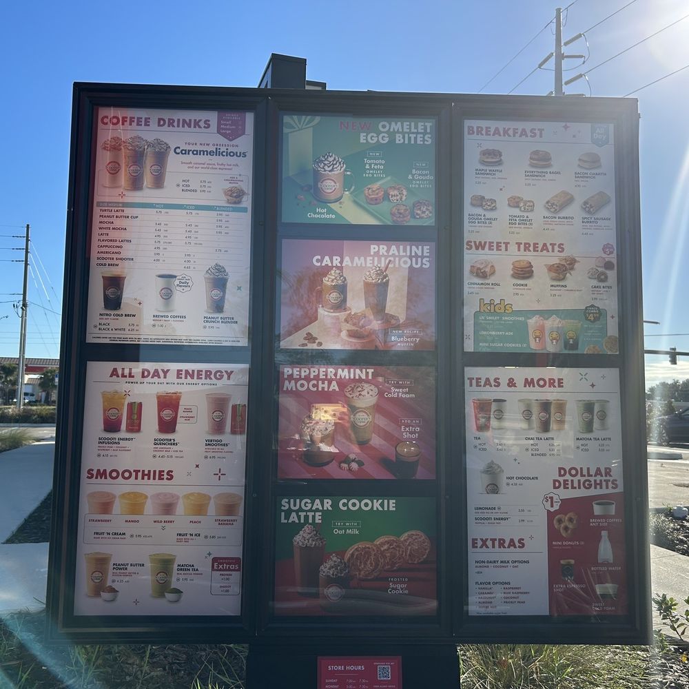 Scooter's Coffee - Menu2023 - Coffee & Tea Near Me - Orlando, Florida Scooter's Coffee - Menu2023 - Coffee & Tea Near Me - Orlando, Florida