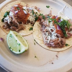Dude Bro Taco Food Truck - Dos Carnitas con....everything!