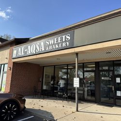 Al Aqsa Sweets - View from street/parking lot