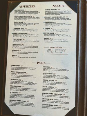 Menu photo 3 Mulinos Northampton, MA