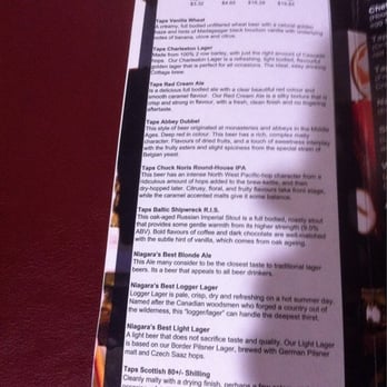 Taps Brewhouse - Pubs Near Me - Niagara Falls, Ontario Taps Brewhouse - Pubs Near Me - Niagara Falls, Ontario