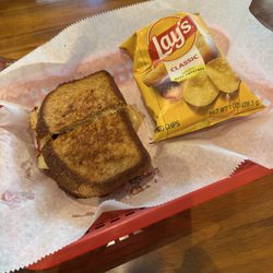 T & J's Dairy Barn - Reuben sandwich