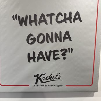 Krekel's Custard - Enough said !! - Ice Cream & Frozen Yogurt Near Me - Forsyth, Illinois Krekel's Custard - Enough said !! - Ice Cream & Frozen Yogurt Near Me - Forsyth, Illinois