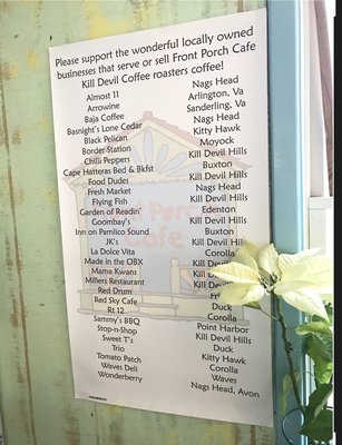 Menu photo 2 Front Porch Cafe Kill Devil Hills, NC Menu photo 2 Front Porch Cafe Kill Devil Hills, NC