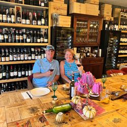 Casa Del Vino - Restaurant area and shop!