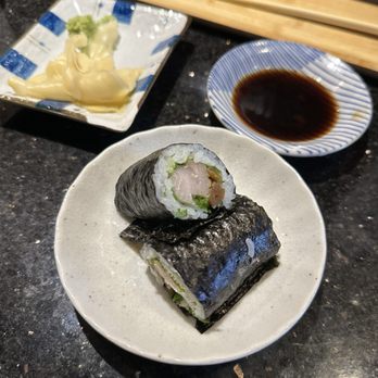 Kaigen - Yellowtail hand roll - Japanese Near Me - Orange, California