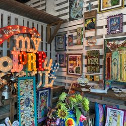 Revival Art House - "My Colorful Soul" sign and more