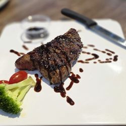 We visited on 04-02 and they were offering a special deal if you 'checked in' you were given a very nice piece of steak!