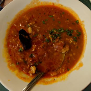 Paul's Penndel Pizza - Tomato Seafood Soup - Pizza Near Me - Langhorne, Pennsylvania