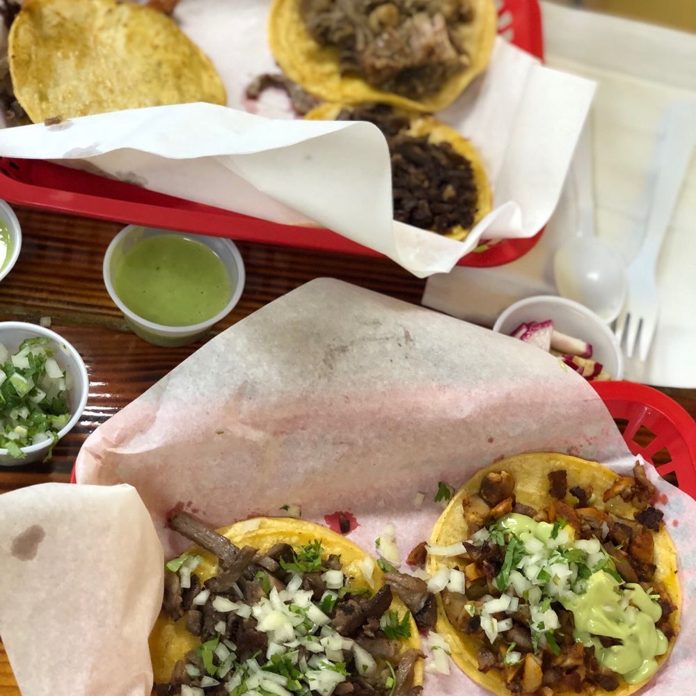 Los 3 Trompos - two tacos and a side of guacamole - Mexican Near Me - Hemet, California Los 3 Trompos - two tacos and a side of guacamole - Mexican Near Me - Hemet, California