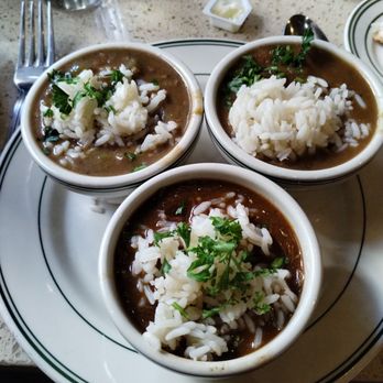 Gumbo Shop - Gumbo trio. - Cajun/Creole Near Me - New Orleans, Louisiana Gumbo Shop - Gumbo trio. - Cajun/Creole Near Me - New Orleans, Louisiana