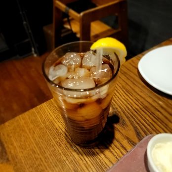 Outback Steakhouse - Iced tea with a lemon - Steakhouses Near Me - Henderson, Nevada