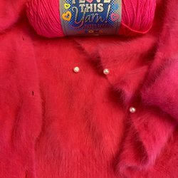 Hobby Lobby - No cashmere thread available. Did find "I love this yarn" in same color thou. Will work fine to sew my button back on! :))