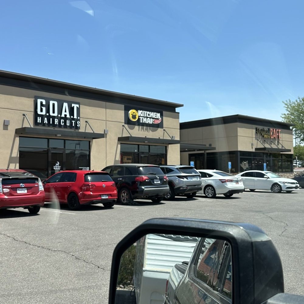 Kitchen Thai Express - The restaurant and parking lot - Thai Near Me - St. George, Utah Kitchen Thai Express - The restaurant and parking lot - Thai Near Me - St. George, Utah
