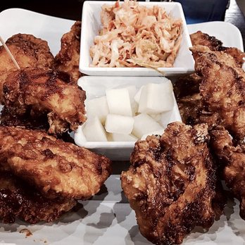 Bonchon Sunnyvale - Small: 10 strips half soy garlic & half spicy, side of kimchi coleslaw & pickled radish 5/5- $11.95 - Chicken Wings Near Me - Sunnyvale, California