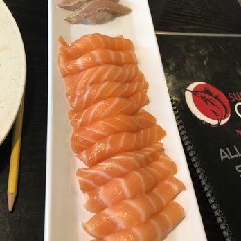 Sushi Okoku - Salmon sashimi - Sushi Bars Near Me - Riverside, California