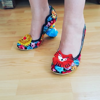 The Shoe Attic - Got my "Flowers Can't Talk" pair. I am so happy!!! - Shoe Stores Near Me - Williamsburg, Virginia