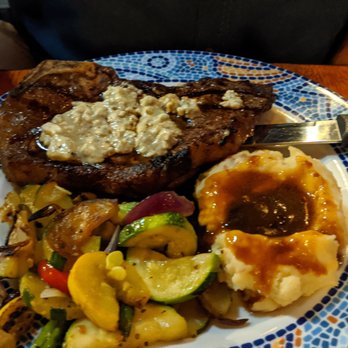 Stage Coach Grille - NY Steak w/ Gorgonzola - Seafood Near Me - La Verkin, Utah